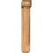 Ekena Millwork Traditional Craftsman Smooth Bracket w/ Offset Brace, Western Red Cedar, 5 1/2"W x 20"D x 32"H BKT0604X20X32TRA04SWR - alternate 3